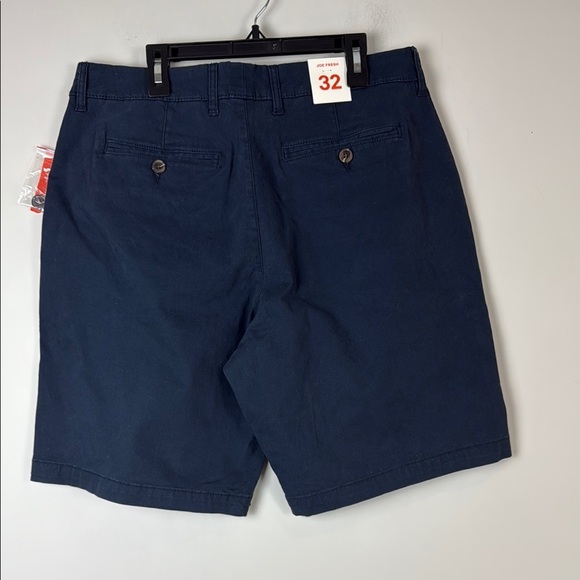 Joe Fresh Blue Flat Front Shorts Versatile Style - Picture 2 of 5
